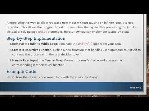 How to Fix an Infinite Loop in Your JavaScript Calculator Program