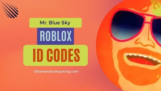 Mr. Blue Sky Roblox ID Codes (2025) Electric Light Orchestra