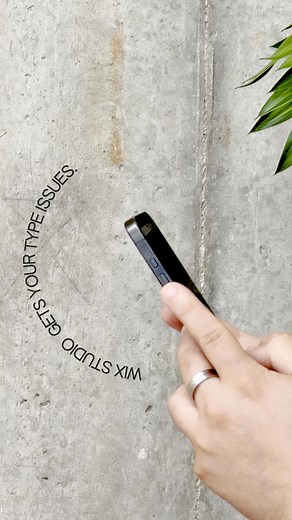 Create visual rhythm with typography that knows how to move | Wix Studio