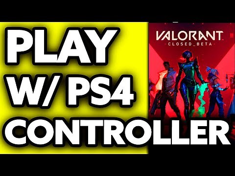 How To Play Valorant with Controller PS4 (Very EASY!)