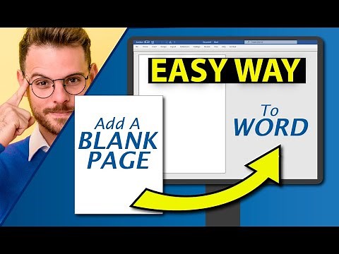 How To Add New Page In Word | MS Word Tutorial