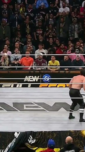 #DarbyAllin's own weapon against him! #AEWFullGear