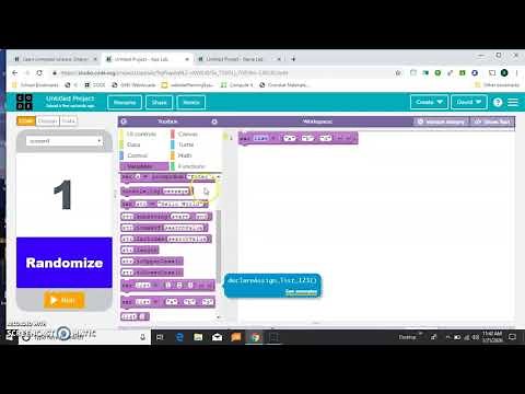 Randomize Screens in App Lab on Code.org