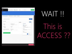 Design Modern UI in Access with HTML, CSS , JS and VBA with HandleView (Episode 1)