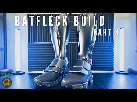 Batfleck Concept Batsuit: Part 8 – 3D Printed Batman Boots Tutorial