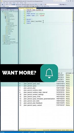 How do you create a view in SQL Server? #shorts