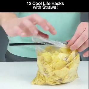 35K views · 28 reactions | 12 Cool Life Hacks With Straws! | Alex Kraft | Facebook