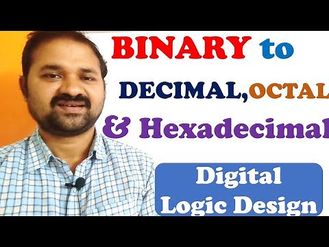 Convert Binary to any other Base(Decimal, Octal, Hexadecimal)| Conversion from One radix to another