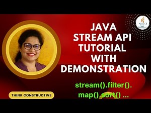 Learn Java Stream API Tutorial with Demonstration | Java 8 Features