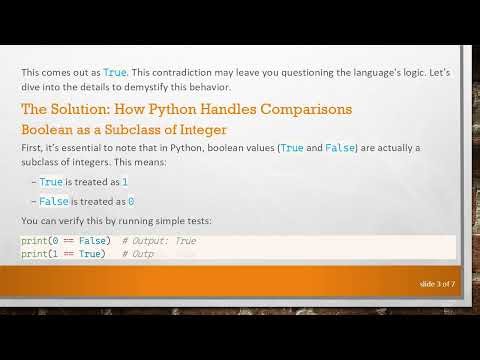 Understanding Boolean Values in Python: Why 2 3 -1 Equals False