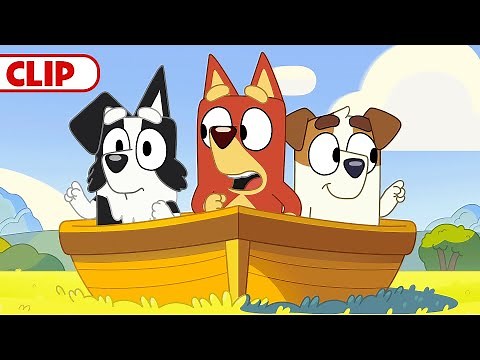 Bluey Season 3 Episode 34 "Space" Episode Clip | @disneyjr