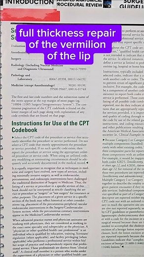 Medical Coding Demonstration - Lip Repair CPT Code Lookup #medicalcoding