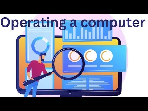 Operating a Computer | Class 2 Computer Lesson | How to Use a Computer Step by Step for Kids