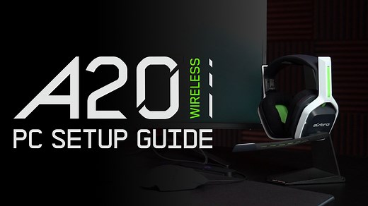 Setting up the A20 Wireless Gen 2 with your PC is as easy as this ☝️ Shop the A20 at http://astro.family/A20Gen2 | ASTRO Gaming