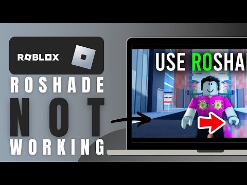 How To Fix Roshade Not Working (Roblox Shaders Guide)