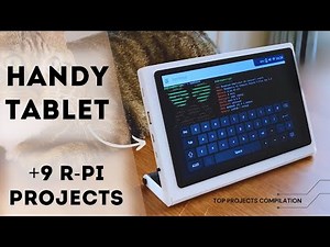 A Portable "12mm thin Tablet"!!! (+9 Rasp-Pi Projects)