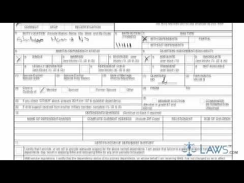 Learn How to Fill the DA form 5960 Authorization to Start, Stop, or Change Basic Allowance