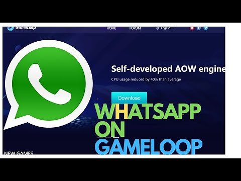 WHATSAPP ON GAMELOOP EMULATOR- WORKING!!