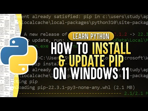 How To Install PIP In Python on Windows 11