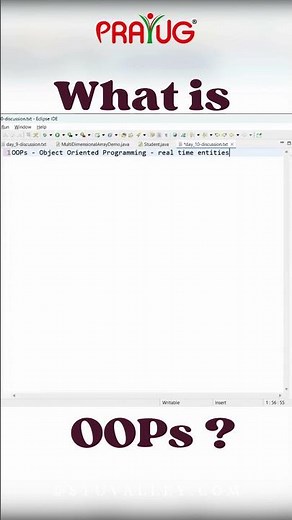What is OOPs? | Object-Oriented Programming Explained Simply