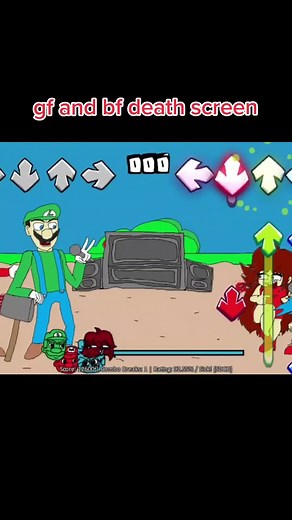 Exploring GF and BF Death Screen in FNF Mods