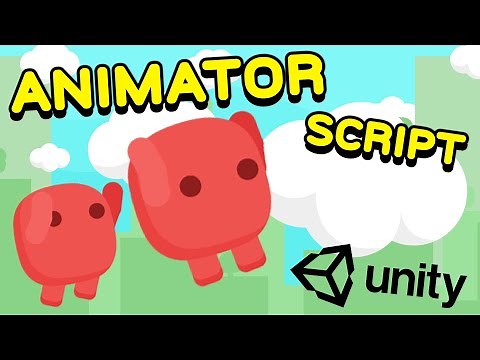 Animator Controller Scripting - Unity Tutorial
