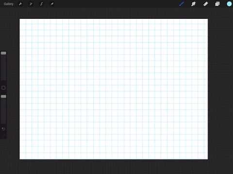 #Sketch50 Tip 2: Adding a Grid in Procreate