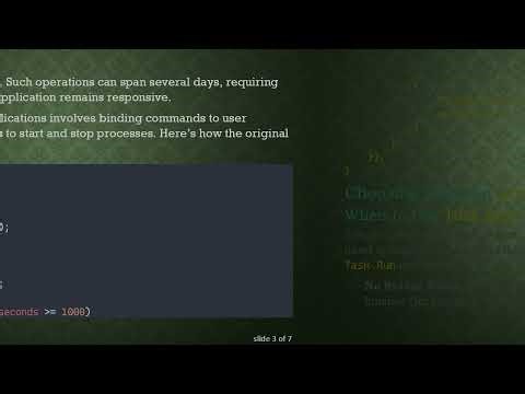 Should You Use async/await or Task.Run for Continuous Work in C# ?