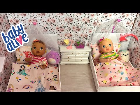 BABY ALIVE Newborn twins dolls Morning routine ☀️