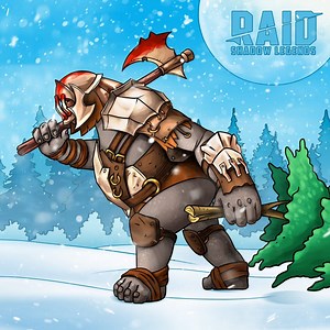 9.7K views · 104 comments | Ho-ho-holidays are coming. Looks like Skullcrusher delivered a Yule tree to your Bastion!  | Raid: Shadow Legends | Facebook