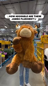 53” inches jumbo plushy! & Cutest Costco Find EVER! This jumbo plushie from Costco is everything - cuddly, squishy, and ready for all the snuggles. @costco #costcodeals #CostcoFinds #PlushieLove #SnuggleGoals #toocutetohandle #jumboplush | Costco Wonders