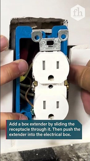 How to Use an Electrical Box Extender