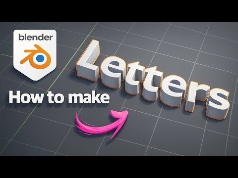 Make 3D Text in Blender (Step-by-Step)