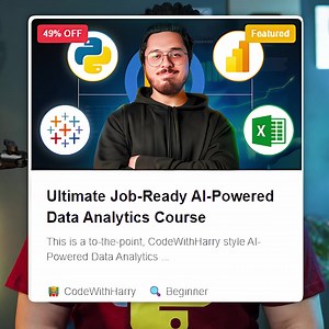 Learn AI and Data Analytics for the Job Market | Code With Harry
