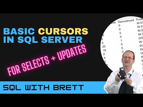 SQL Server Basic Cursor for SELECT and UPDATE Operations