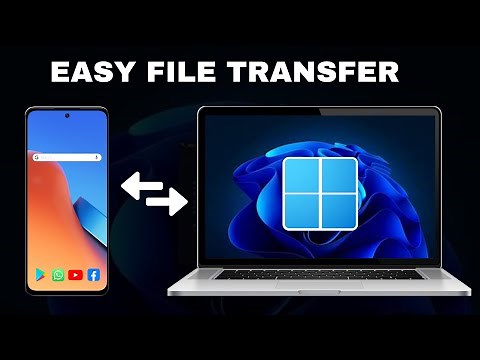 How to Transfer Files Between Android and PC Windows 10 or 11 (Fast & Easy Method 2025!)