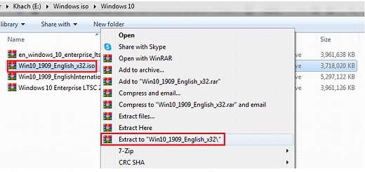 How to open iso file windows 10/8/7