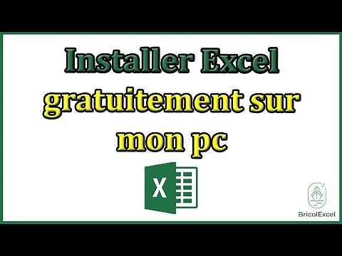 Comment installer Excel gratuitement sur mon pc