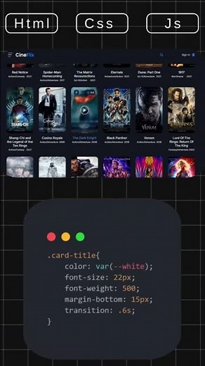 🚀 Create a Stunning Landing Page with HTML, CSS & JavaScript | Step-by-Step Tutorial 🎨💻