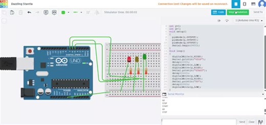 "Simulated Traffic Light Controller using Arduino in Tinkercad" | Kalaiselvan K posted on the topic | LinkedIn