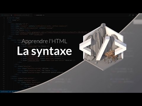 Apprendre l'HTML : La syntaxe