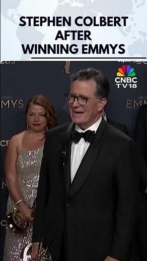‘Go Get In Trouble’: The Late Show with Stephen Colbert' Wins Emmy After CBS Cancellation | N18G