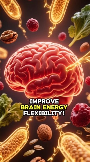 Foods That Improve Brain Energy Flexibility 🧠 | Wellzy #BrainHealth #shorts