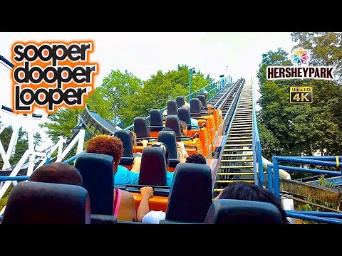 2023 SooperDooperLooper On Ride 4K POV Hersheypark