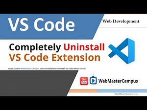 Completely Uninstall VS Code Extensions