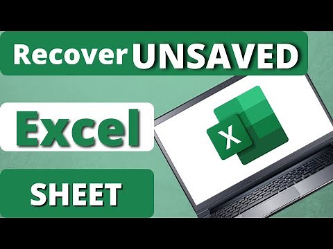 How To Recover Unsaved / Deleted Excel Files | (100% Working)