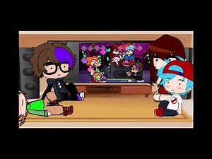 ✨fnf Shyrell and Pico and other react to shyrell mod Friday night funkin ✨