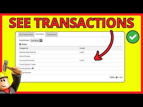 How To Find Transaction History in Roblox - See Roblox Purchases