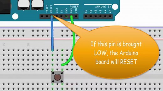 How to use an External Reset Button with Arduino [Solved]