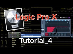 Logic Pro X Tutorial＃4 Track Stack (Folder Stack/ Summing Stack)【with English Subtitle】